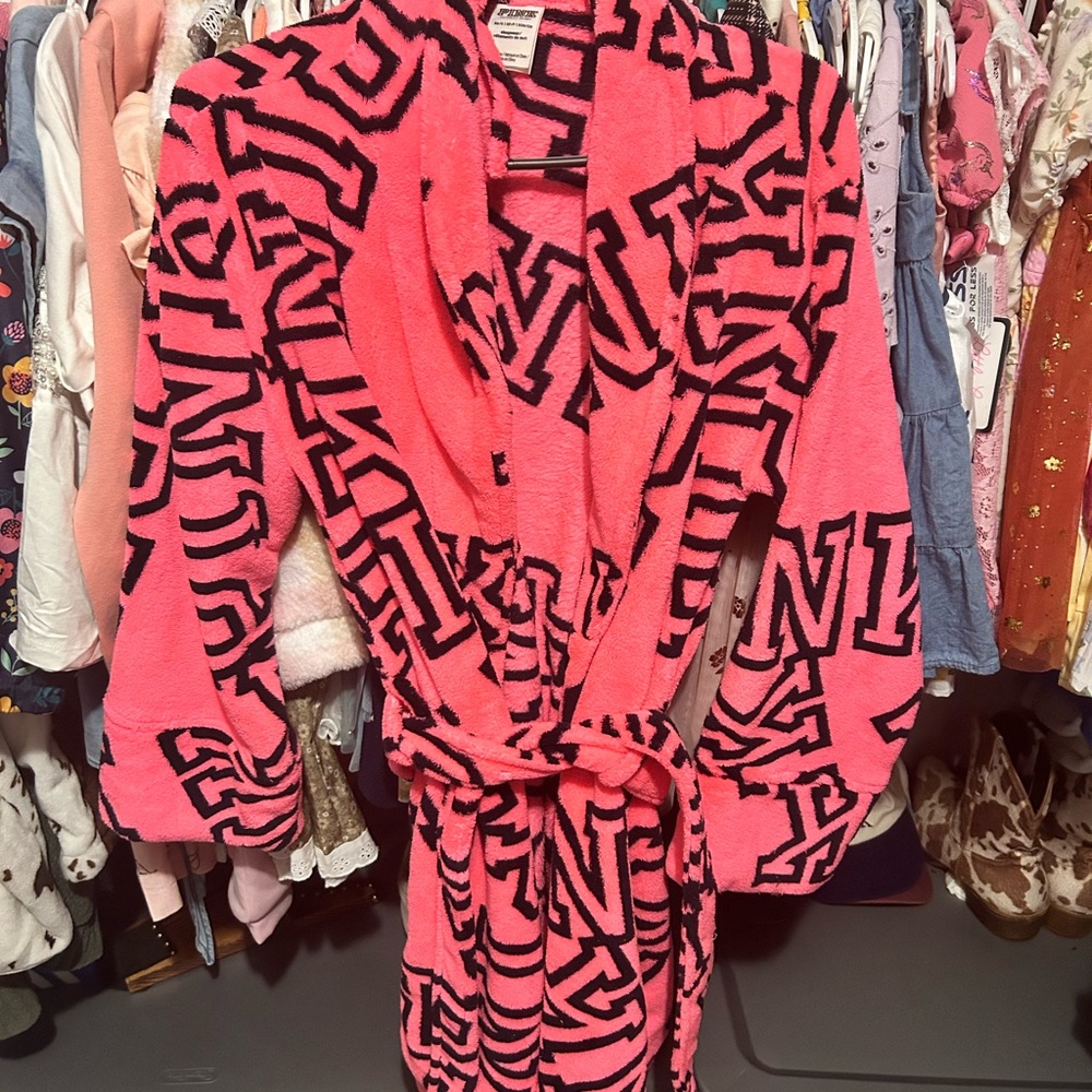 VS Pink Robe